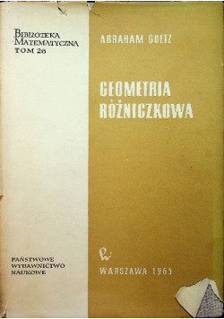 Geometria różniczkowa
