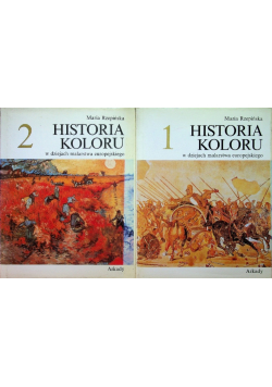 Historia koloru w dziejach malarstwa europejskiego Tom 1 i 2