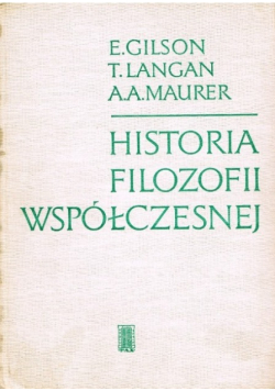 Historia filozofii współczesnej