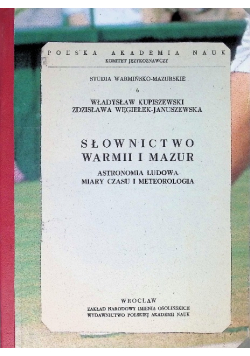 Słownictwo Warmii i Mazur Wierzenia i obrzędy