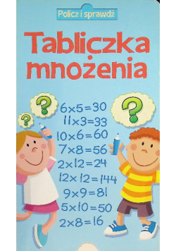 Tabliczka mnożenia