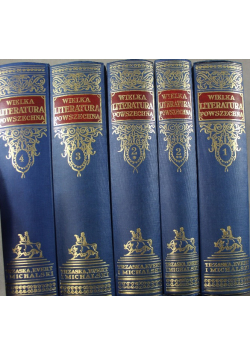 Wielka literatura powszechna Tom 1 do 5