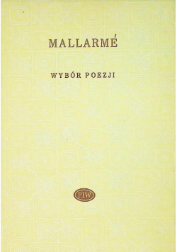 Wybór poezji Mallarme