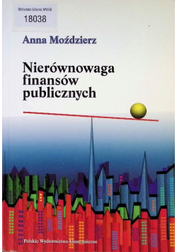 Nierównowaga finansów publicznych