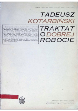 Traktat o dobrej robocie