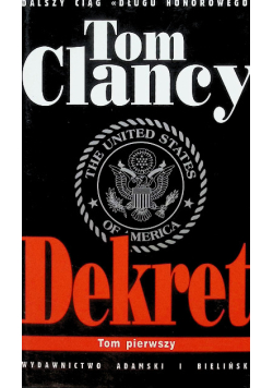 Dekret Tom 1