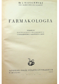 Farmakologia 1950 r.