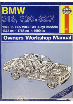 Bmw 316 320 320I Owners Workshop Manual