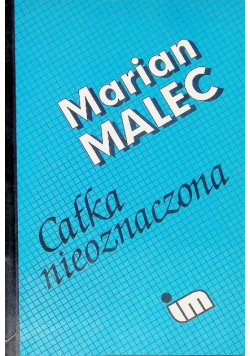 Całka nieoznaczona