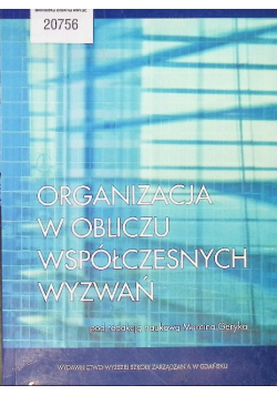 Organizacja w obliczu współczesnych wyzwań