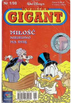 Komiks Gigant Nr 1 Miłość niejedno ma imię