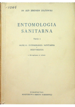Entomologia Sanitarna tom 1
