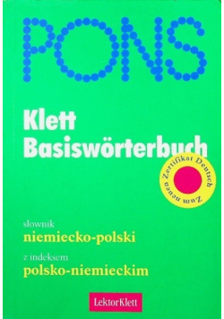 Klett Basisworterbuch słownik niemiecko polski polsko niemiecki