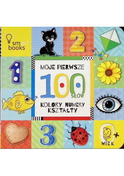 Moje pierwsze 100 słów. Kolory, numery, kształty