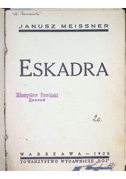Eskadra 1928 r.