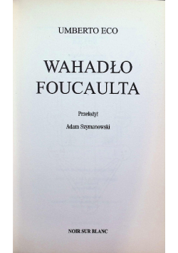 Wahadło Foucaulta