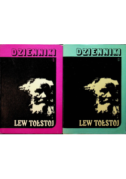 Tołstoj dzienniki Tom 1 i 2