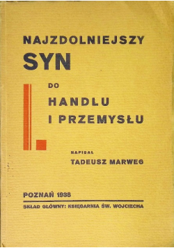 Najzdolniejszy syn do handlu i przemysłu 1938 r.