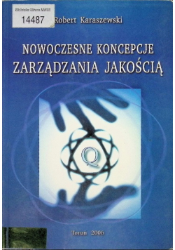 Nowoczesne koncepcje zarządzania jakością