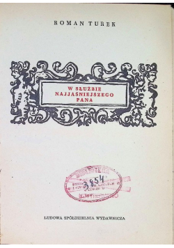 W służbie najjaśniejszego pana