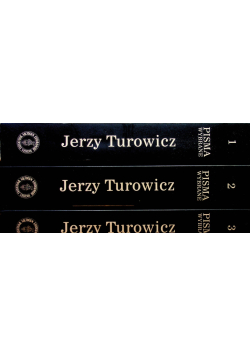 Turowicz Pisma Wybrane Tom I do III