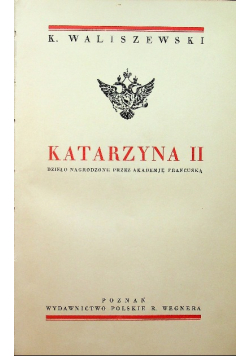 Katarzyna II, 1929r.