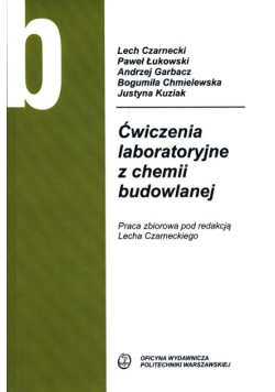 Ćwiczenia laboratoryjne z chemii budowlanej