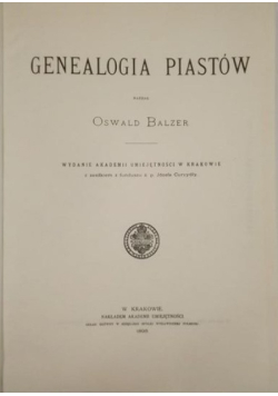 Genealogia Piastów