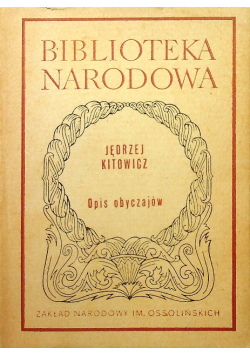 Opis obyczajów