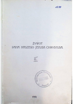 Żywot Pana Naszego 1914 r.