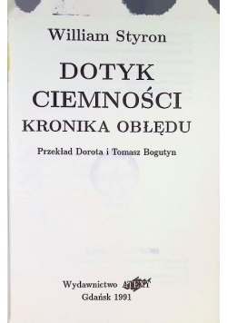 Dotyk ciemności