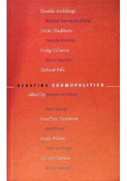 Debating Cosmopolitics