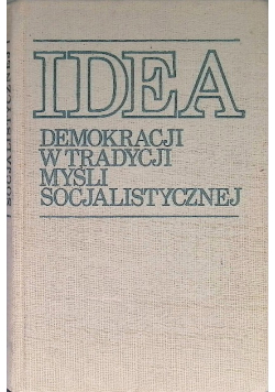 Idea demokracji w tradycji myśli socjalistycznej
