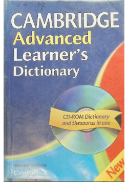 Cambridge Advanced Learners Dictionary