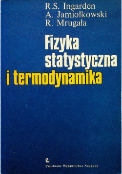Fizyka statystyczna i termodynamika