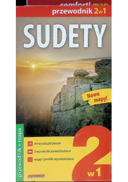 Sudety 2w1: przewodnik + mapa