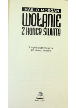 Wołanie z końca świata