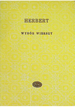 Wybór wierszy Herbert