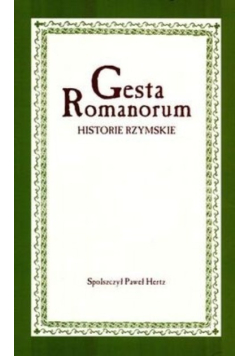 Gesta Romanorum Historie rzymskie