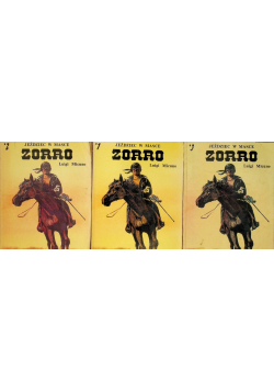 Jeździec w masce Zorro Tom 1 do 3