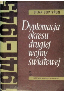 Dyplomacja okresu Drugiej Wojny Światowej