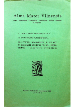 Alma Mater Vilnensis