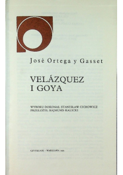 Velazquez i Goya