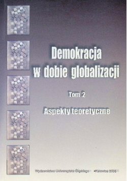 Demokracja W Dobie Globalizacji Tom 2