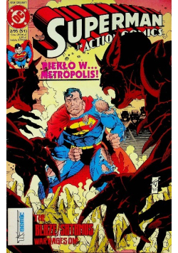 Superman in Action Comics Nr 2 / 95 Piekło w Metropolis