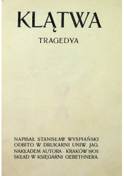 Klątwa tragedya 1905 r.