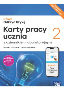 Nowe Odkryć fizykę klasa 2 karty pracy ucznia z dziennikiem laboratoryjnym zakres podstawowy