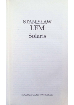 Kolekcja gazety wyborczej Tom 31 Solaris