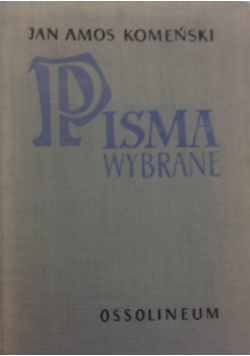 Amos Komeński Pisma wybrane