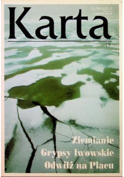 Karta Nr 19 / 96 Ziemianie Grypsy lwowskie Odwilż na Placu